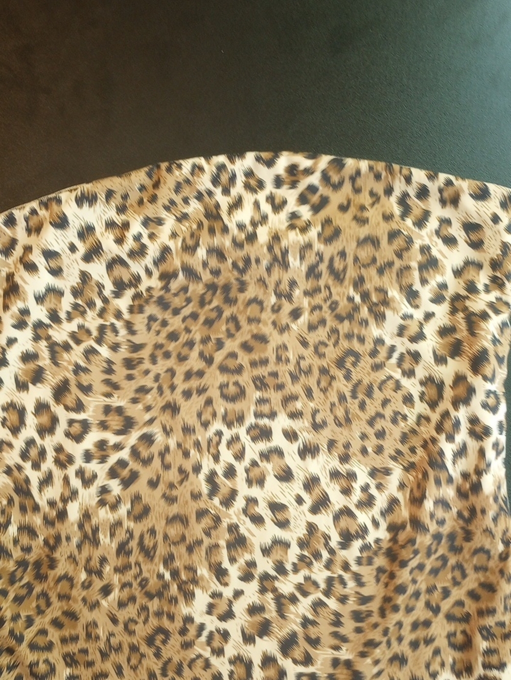 LC | Lizette Collection Sleeveless Bodysuit Top Leopard Print M - Picture 7 of 11